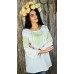 Embroidered blouse "Ukrainian Style Yellow"
